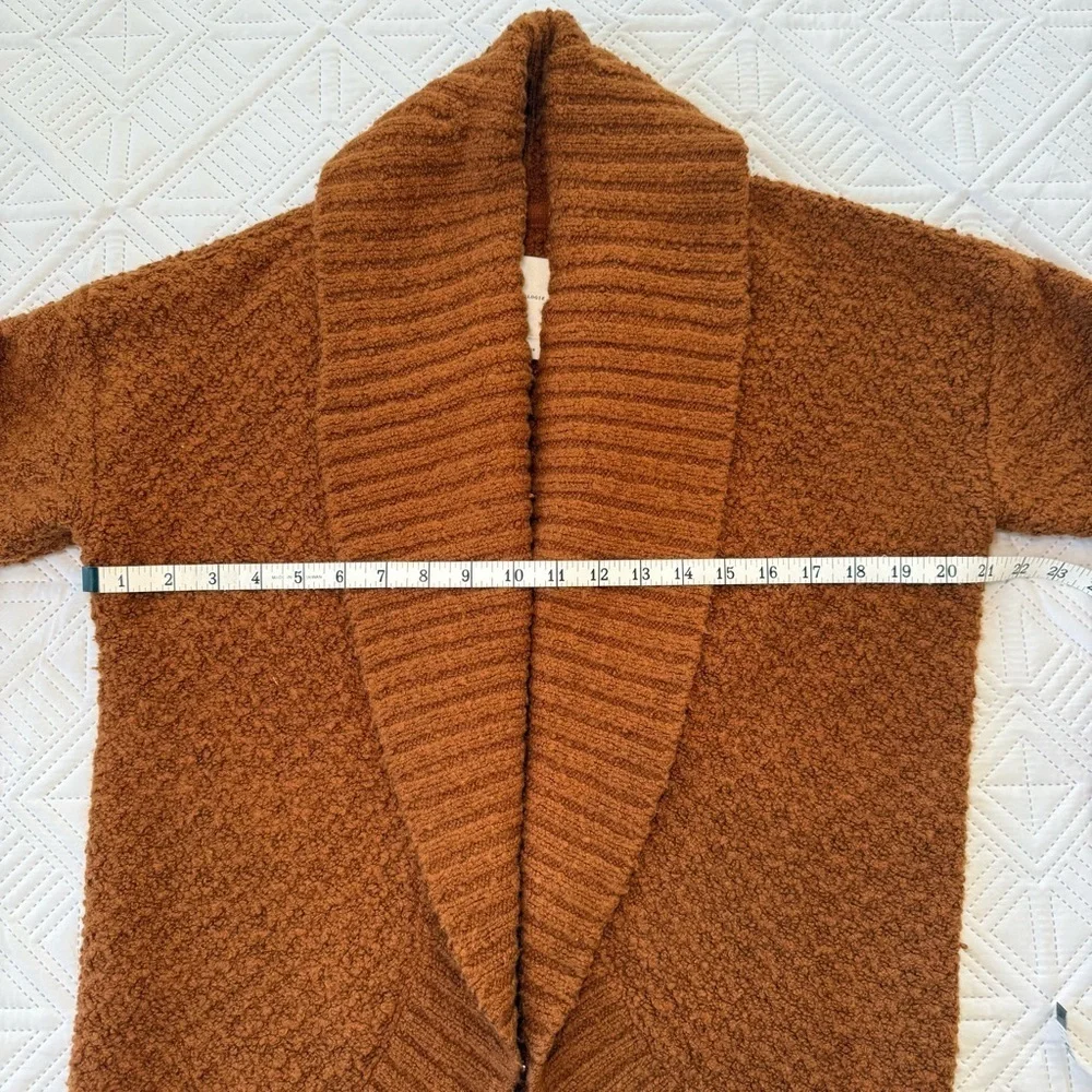 Anthropologie Denise Textured Open Cardigan Size XS